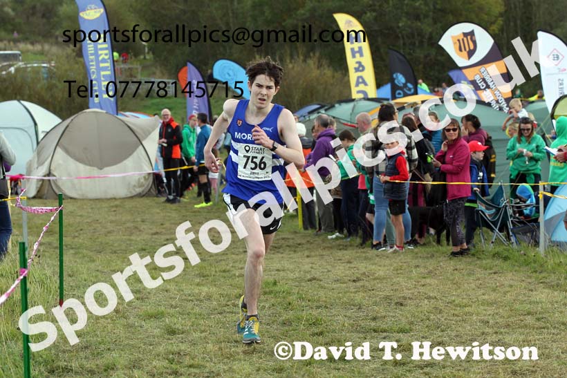 Senior mens 2021 North Eastern Harrier League, Druridge Bay. Photo: David T. Hewitson/Sports for All Pics